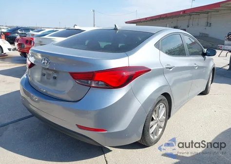 2015 Hyundai Elantra Se from USA, damaged, VIN 5NPDH4AE7FH577096